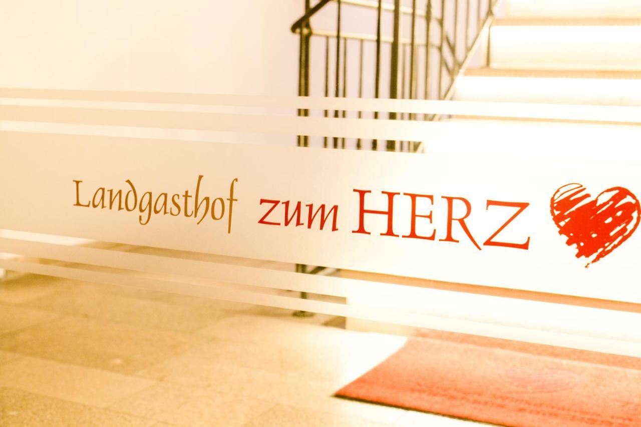 Landgasthof Zum Herz Trauchgau Exteriör bild